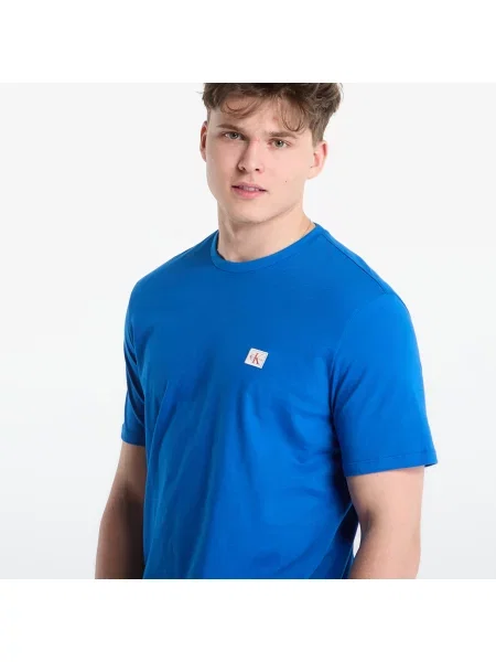 Klasické džerzej tričko Calvin Klein modrá