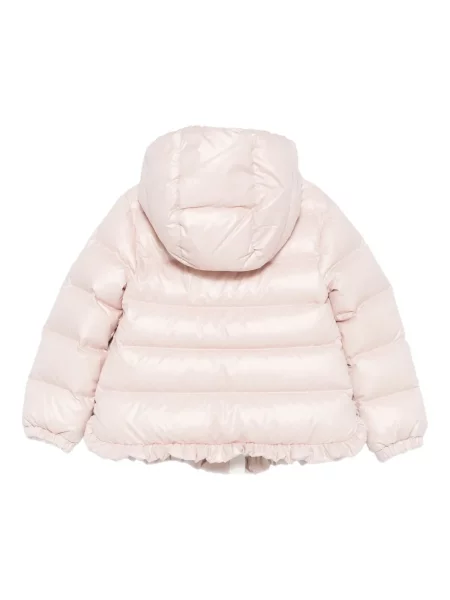 Kurtka puchowa dziecięca Moncler Enfant różowa