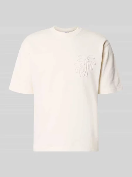 T-shirt z bawełny ekologicznej z haftem Jake*s Studio Men