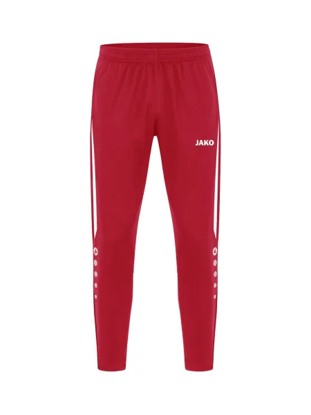 JAKO Pantaloni sport roșu alb