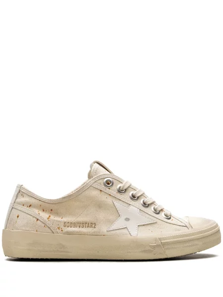 Sneakerși Golden Goose V-Star alb