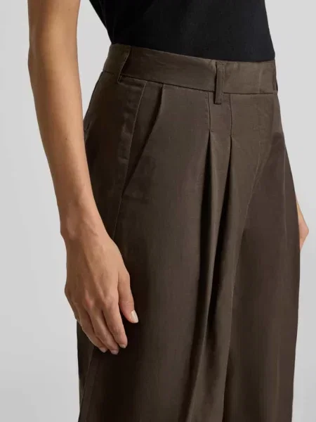 Szorty o kroju wide fit z mieszanki lyocellu model Colleen' Cph Muse