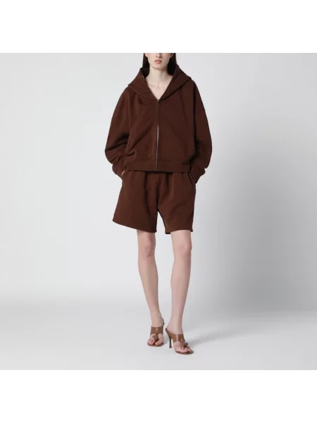 Bluza rozpinana Entire Studios brązowa
