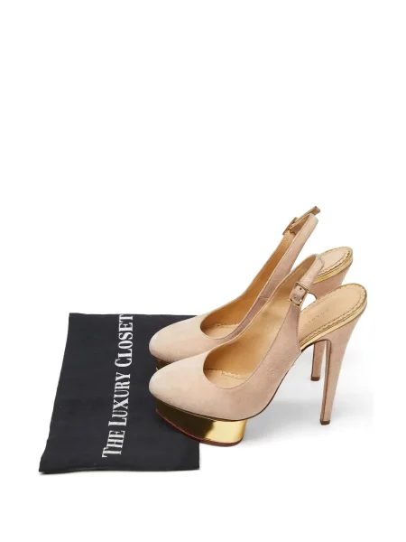 Pantofi cu toc Charlotte Olympia cu platformă