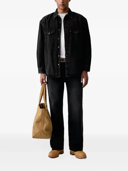 Scurt hanorac Levi's® evazat albastru