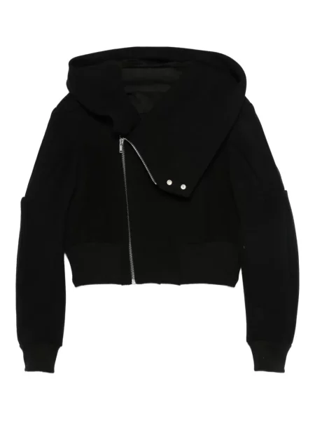 Kapucnis dzseki Rick Owens fekete