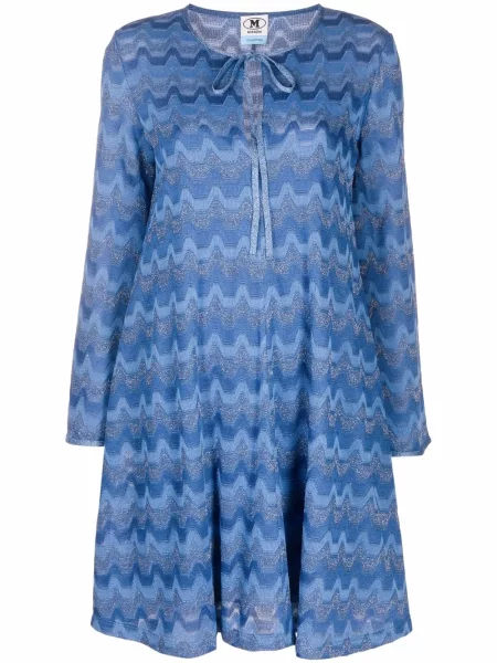 Lung rochie midi Missoni albastru