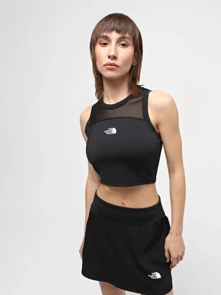 The North Face W Movmynt Tiny Tank Топ Поліестер/еластан чорний
