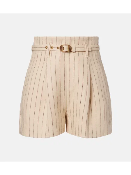 Pantaloni scurți Zimmermann de in bej