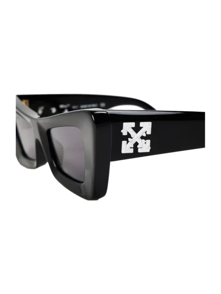 Okulary przeciwsłoneczne Off-white z logo białe
