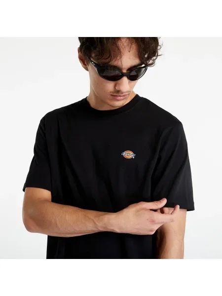 Тениска Dickies мъжка с изчистен дизайн черно