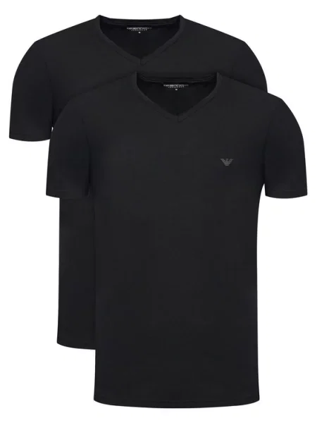 Majica Emporio Armani s okruglim izrezom crna