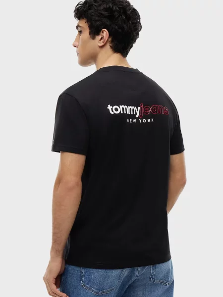 Футболка Tommy Jeans чорна