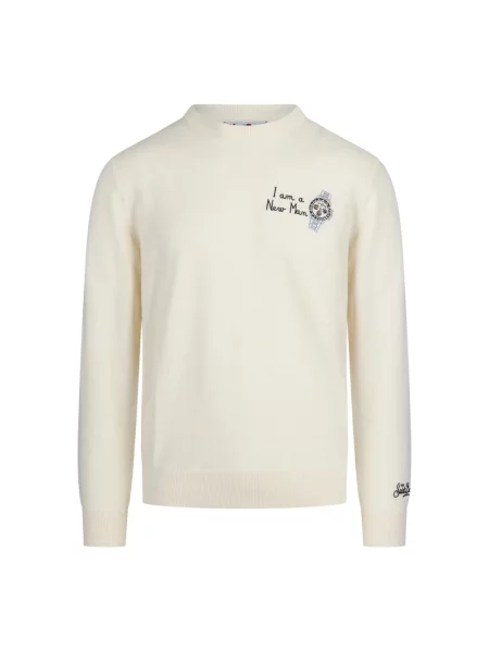 Sweter Mc2 Saint Barth biały