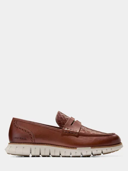 Шкіряні Лофери Cole Haan коричневий