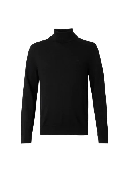 Sweter z golfem Michael Kors wełniany do golfa czarny