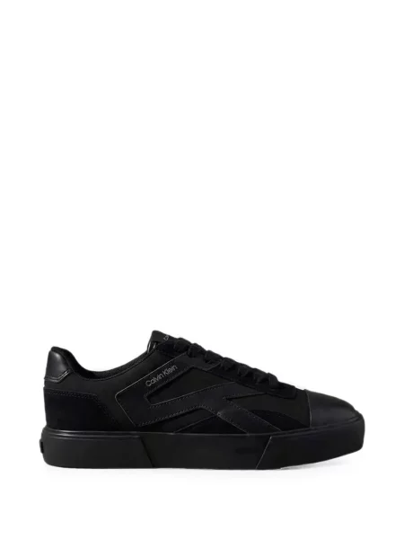 Sneakerși Calvin Klein cu imagine negru