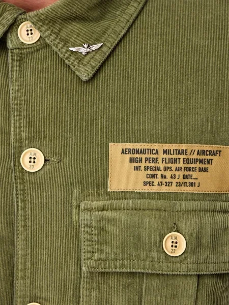 Вельветовая рубашка Aeronautica Militare
