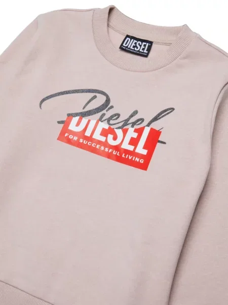 Bluza dziecięca Diesel różowa