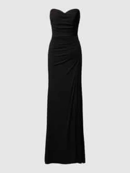 Sukienka wieczorowa z marszczeniami Mascara