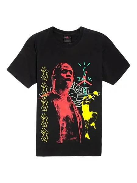 Tricou Jordan cu imagine negru