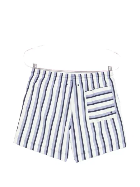 Slip de baie Woolrich cu dungi alb