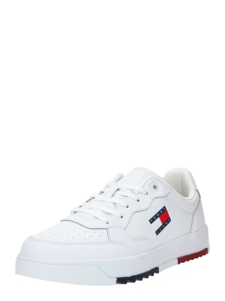 Tommy Jeans Tenisky Retro Essential tmavě modrá / červená bílá