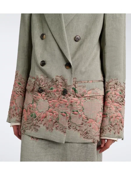 Sacou Dries Van Noten de in gri