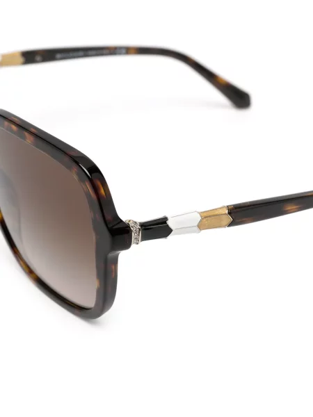 Ochelari de soare Bvlgari maro