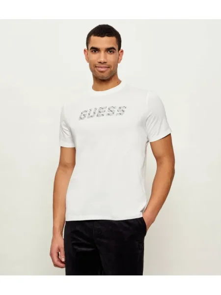 GUESS ACTIVE Tricou kaukė alb