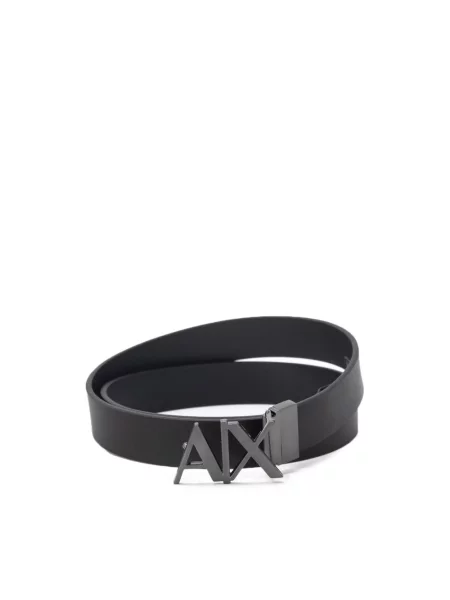 Pasek Armani Exchange czarny