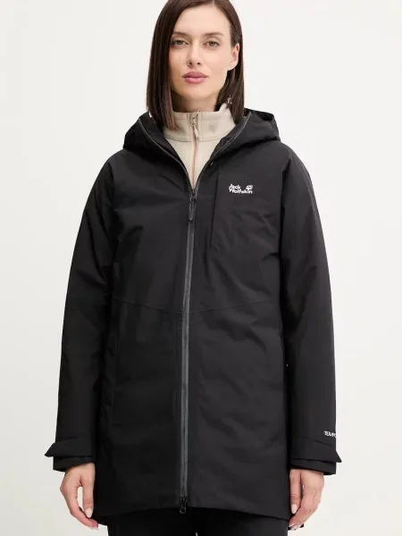 Jack Wolfskin kurtka puchowa ICECAPE czarny