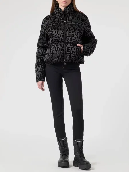 Куртка Ea7 Emporio Armani чорна