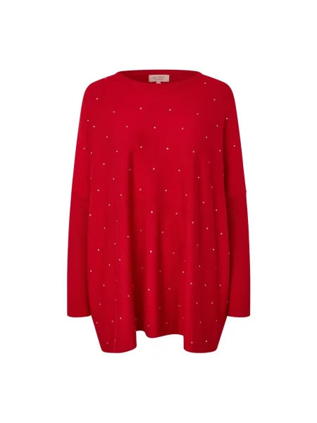 Sweter Masai czerwony