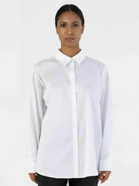 Coster Copenhagen Tricou Boxy alb