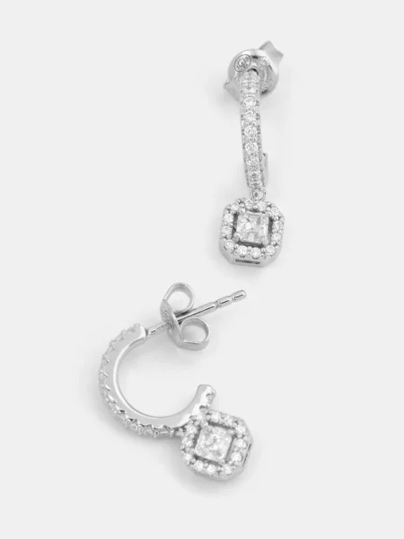 MICHAEL Michael Kors Cercei BRILLIANCE argintiu