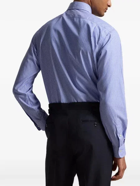 Șosete Polo Ralph Lauren cu model herringbone cu broderie plasă albastru