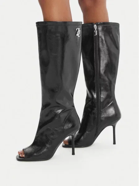 Juicy Couture Kozaki czarny