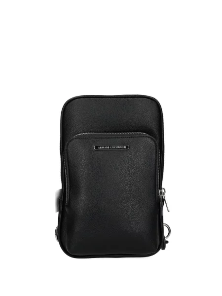 Geantă crossbody Armani Exchange negru