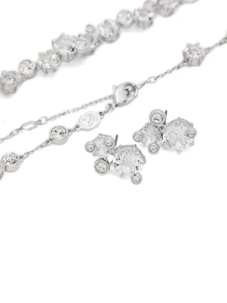 Colier Swarovski de cristal alb