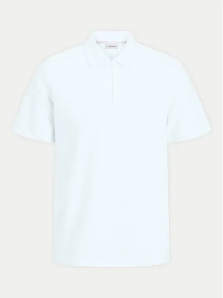 Jack&Jones Tricou polo Benja alb