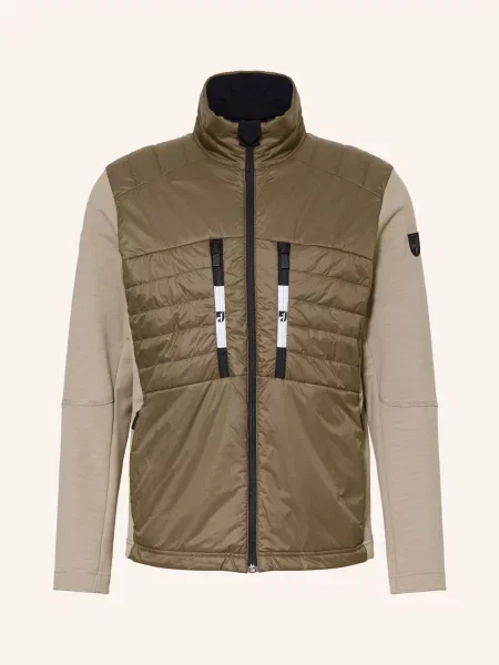 Toni Sailer Bunda Midlayer – Bunda Mario Wool béžová / šedá černá