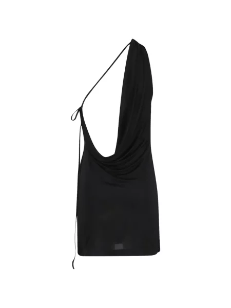 Rochie mini Amazuìn drapată negru