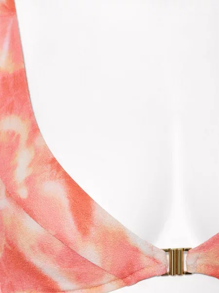Watercult Bikiny S Ramínky Sunhaze Dreams neonově oranžová bílá