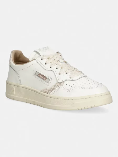 AUTRY sneakersy skórzane Medalist Low białe
