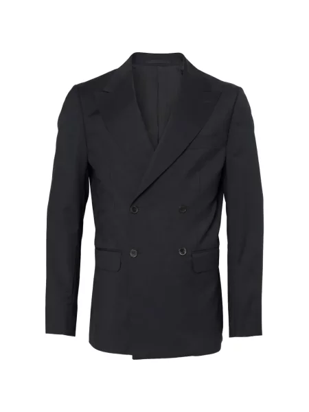 Sacou Low Brand cu două rânduri de nasturi negru