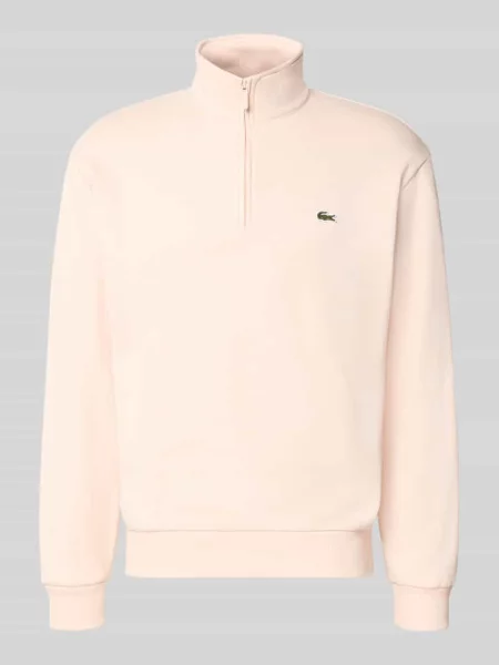 Sweter Lacoste różowy