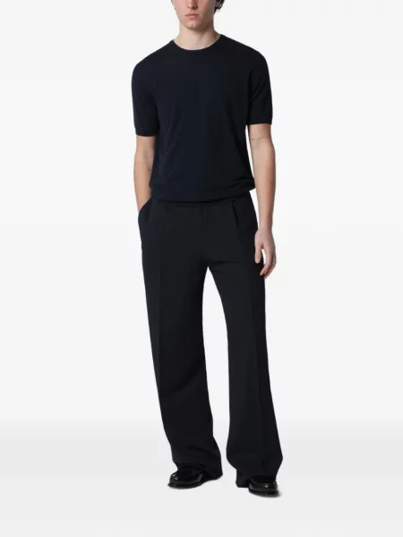 Pantaloni Lardini plisate albastru