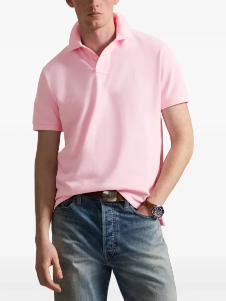 Șosete Polo Ralph Lauren cu model herringbone cu broderie plasă albastru
