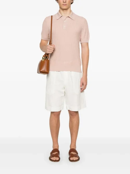 Polo Canali tricotate roz